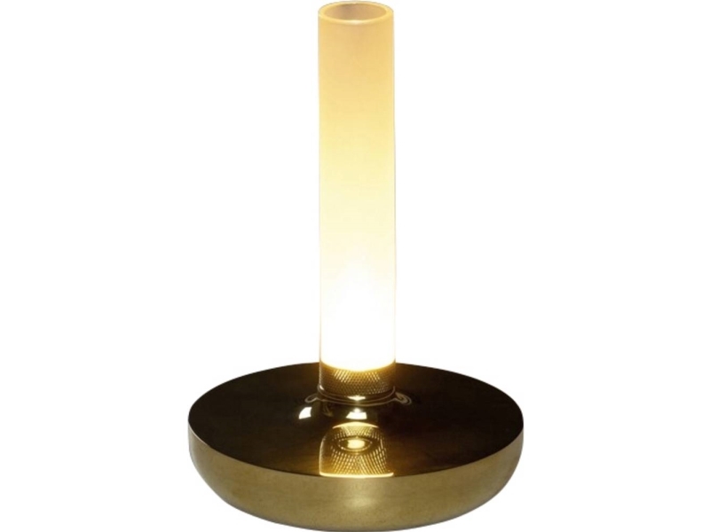 Konstsmide 7827-803 Biarritz Batteridreven LED-bordlampe Guld | Belysning - Inomhusbelysning - Bordslampa | GameStuff