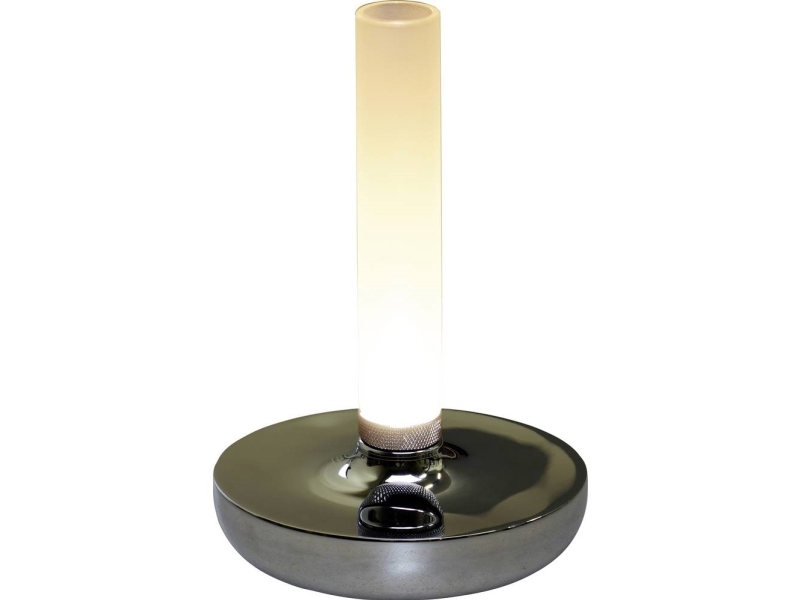 Konstsmide 7827-003 Biarritz Batteridreven Led-Bordlampe Sølv