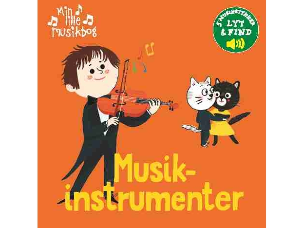 Min lilla musikbok: Musikinstrument Språk: Danska | Böcker - Bild- och kartongböcker - Kartongböcker | GameStuff