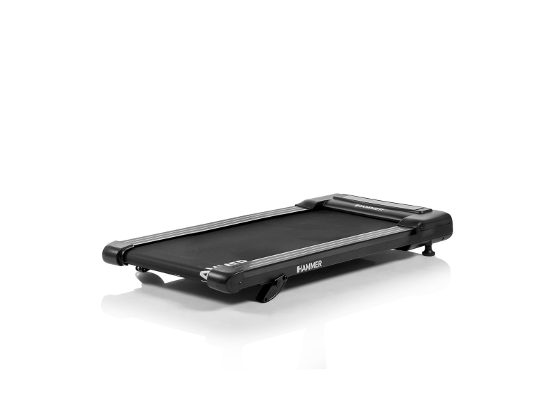 HAMMER Walk 2.0, 120 kg, 1 km/t, 6 km/t, Kalorier, Avstånd, Hastighet, Tid, Svart, Manuell | Sport & Träning - Träningsmaskiner - Löpband | GameStuff
