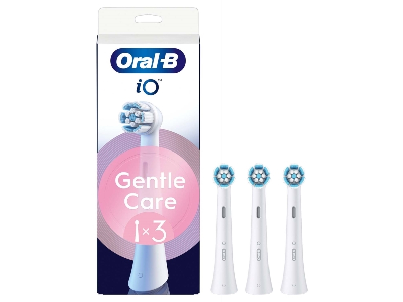 Oral B Oral-B iO Series Gentle Care udskiftningsbørstehoveder - hvid - 3 stk