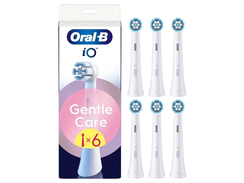 Dantų šepetėlis KOŃCÓWKI ORAL-B IO RB SW-6 GENTLE CLEAN (6-PAK) | Hälsa - Tandvård - Tandborsthuvuden | GameStuff