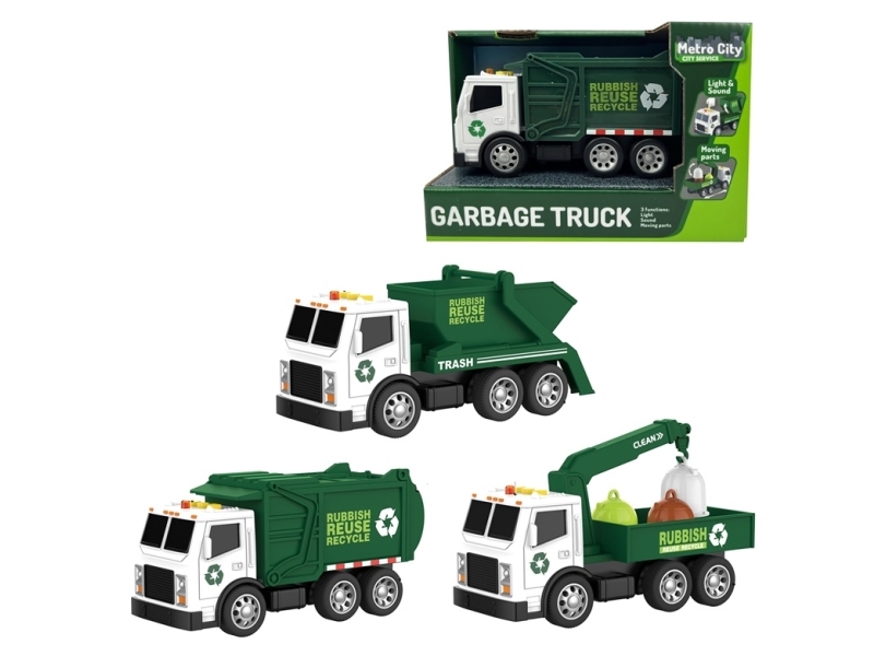 Krass Toy Garbage Truck City Service 42-Wy1130-32
