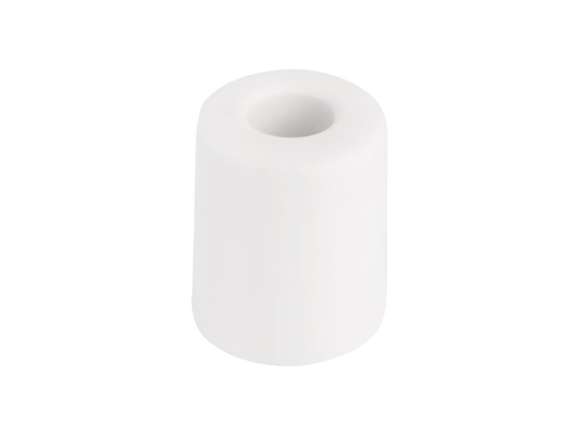 Dørstøtte Haushalt 3,5 cm, Ø 3 cm, gummi, hvit