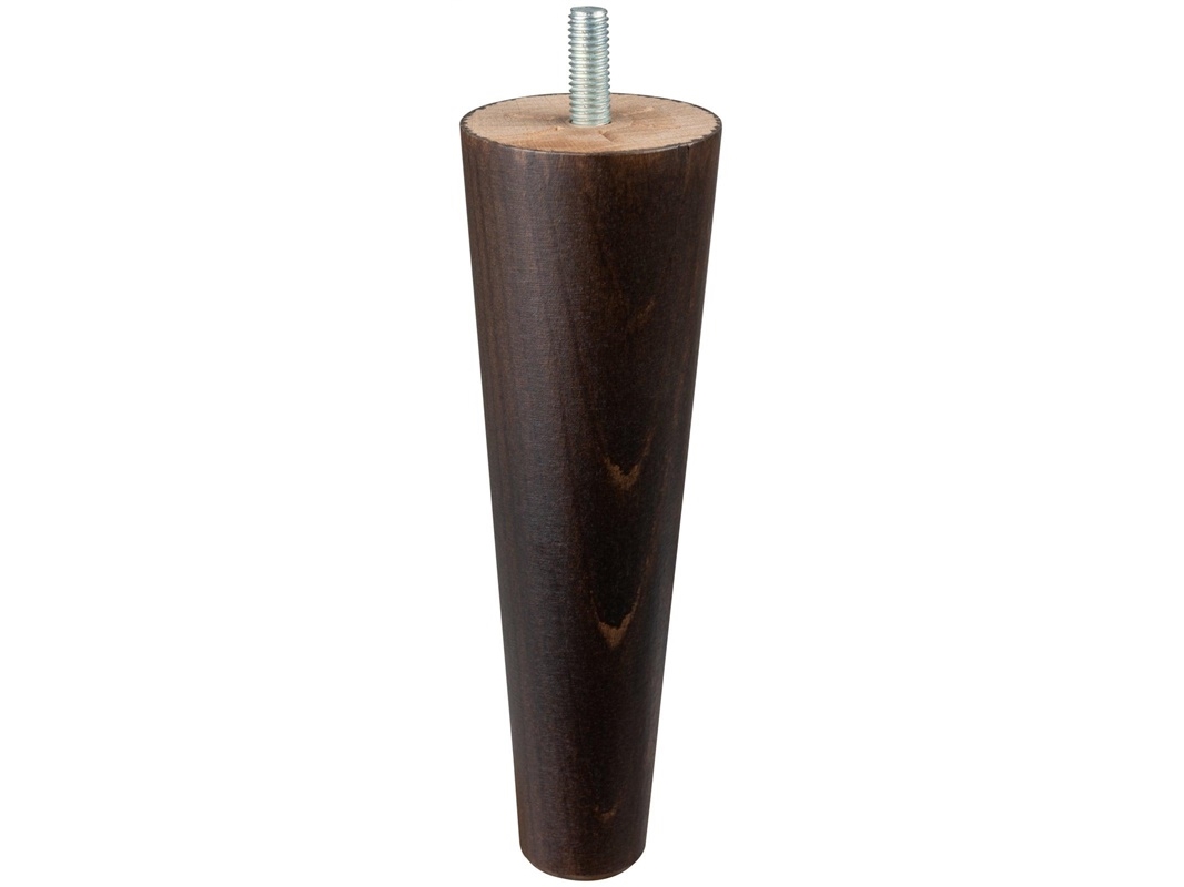 Møbelben Haushalt, 15 cm, mørkebrun