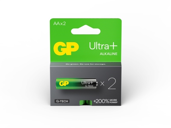 Gp Alkalibatterie, Aa (Lr6), Aa, 1,5 V, Gp, Blister, 2Er-Pack, Ultra Plus