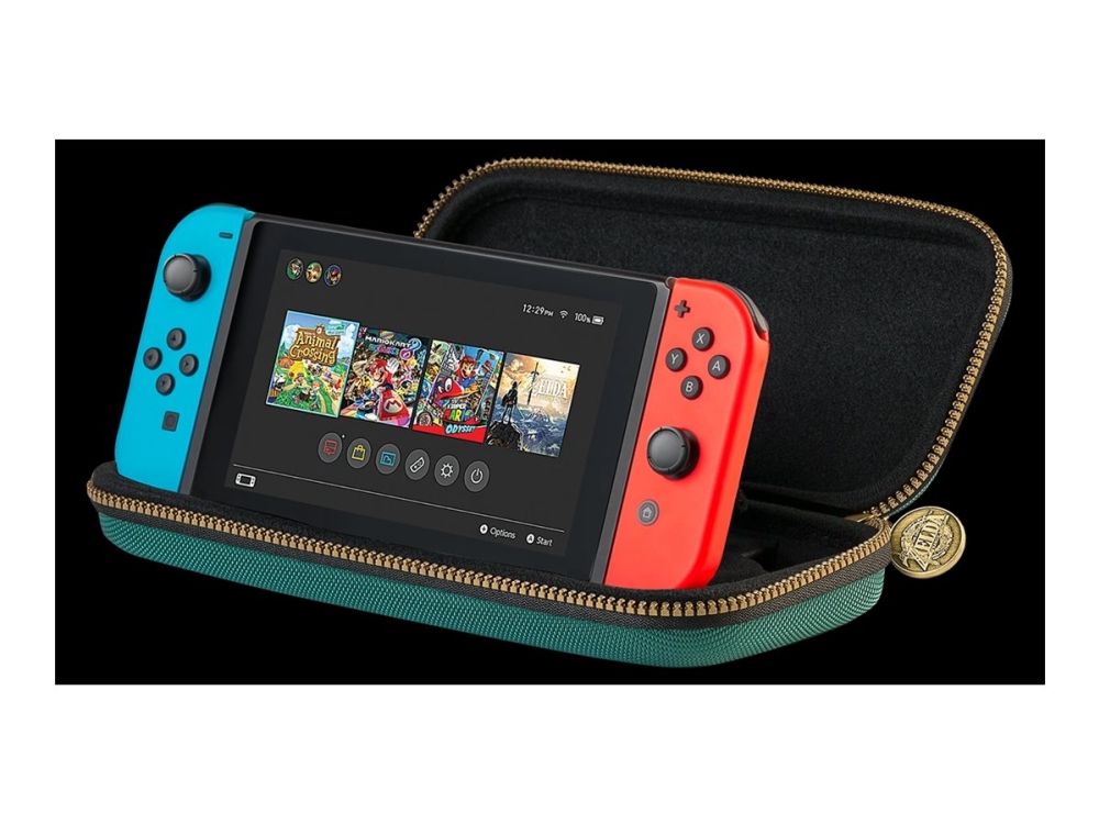 NACON - Zelda Tears Of The Kingdom - bärväska - för Nintendo Switch Lite, Nintendo Switch, Nintendo Switch OLED - grön - för Nintendo Switch | Utomhus - Väskor & Resväskor - Bagageväskor | GameStuff