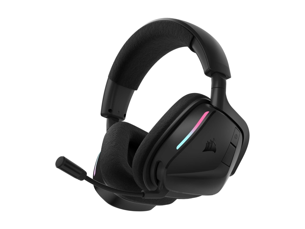 CORSAIR Gaming VOID v2 - Headset - fullstorlek - Bluetooth/radiofrekvens 2,4 GHz - trådlös - kol | TV, Ljud & Bild - Hörlurar & Mikrofoner | GameStuff