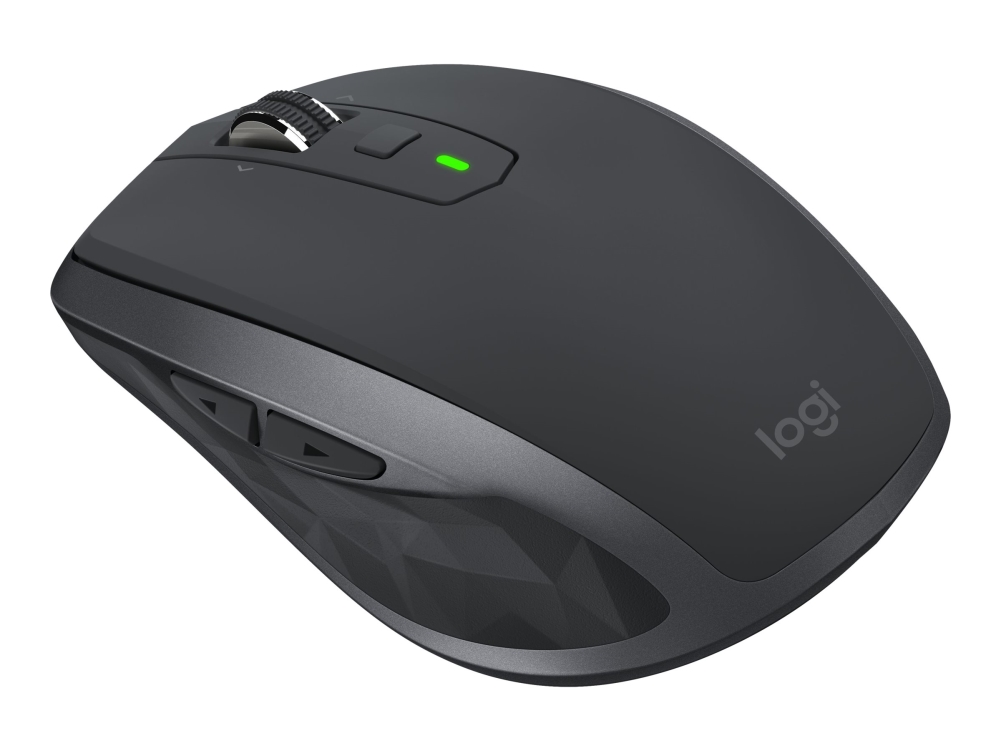 Logitech MX Anywhere 2S - Mus - ergonomisk - laser - 7 knappar - trådlös - Bluetooth - grafit | Datortillbehör - Möss & Tangentbord - Möss & Pekdon | GameStuff