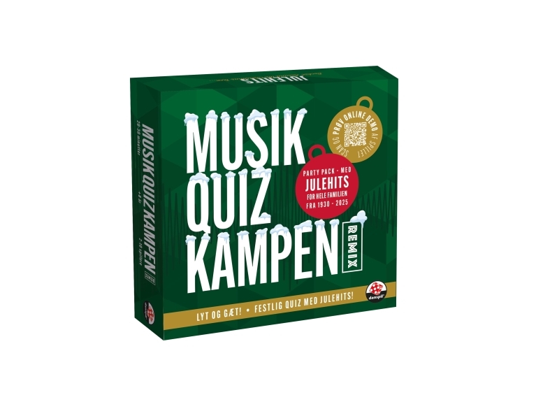 Kampen Julehits Musik Quiz | Leksaker - Spel - Quizbrädspel | GameStuff