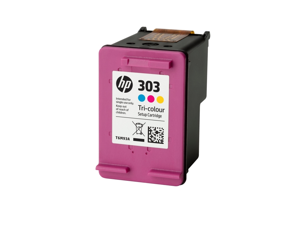 Hp 303 - 2 Packungen - Pigmentiertes Schwarz, Farbe (Cyan, Magenta, Gelb) - Original - Tintenpatrone - Für Envy Photo 62Xx, Photo 71Xx, Photo 78Xx En