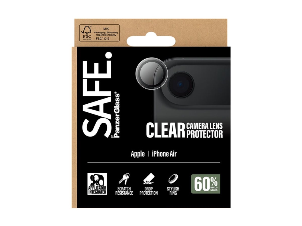 Safe. By Panzerglass - For Mobiltelefon