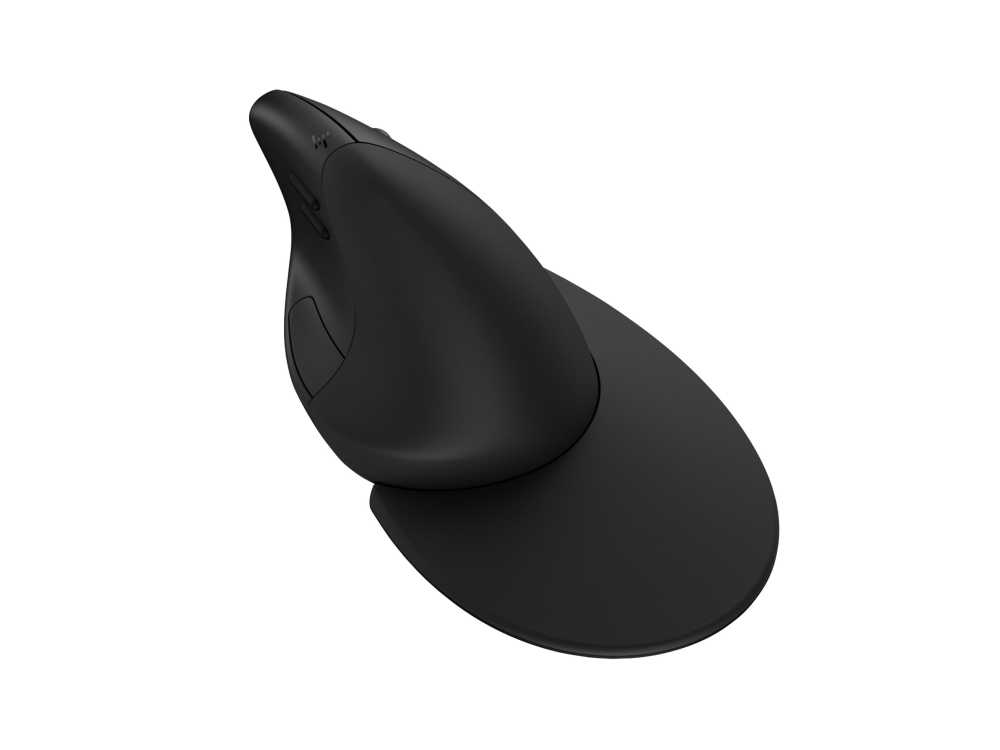 Hp 925 Ergonomische Vertikale Maus, Rechts, Vertikale Ausführung, Rf Wireless + Bluetooth, 4000 Dpi, Schwarz
