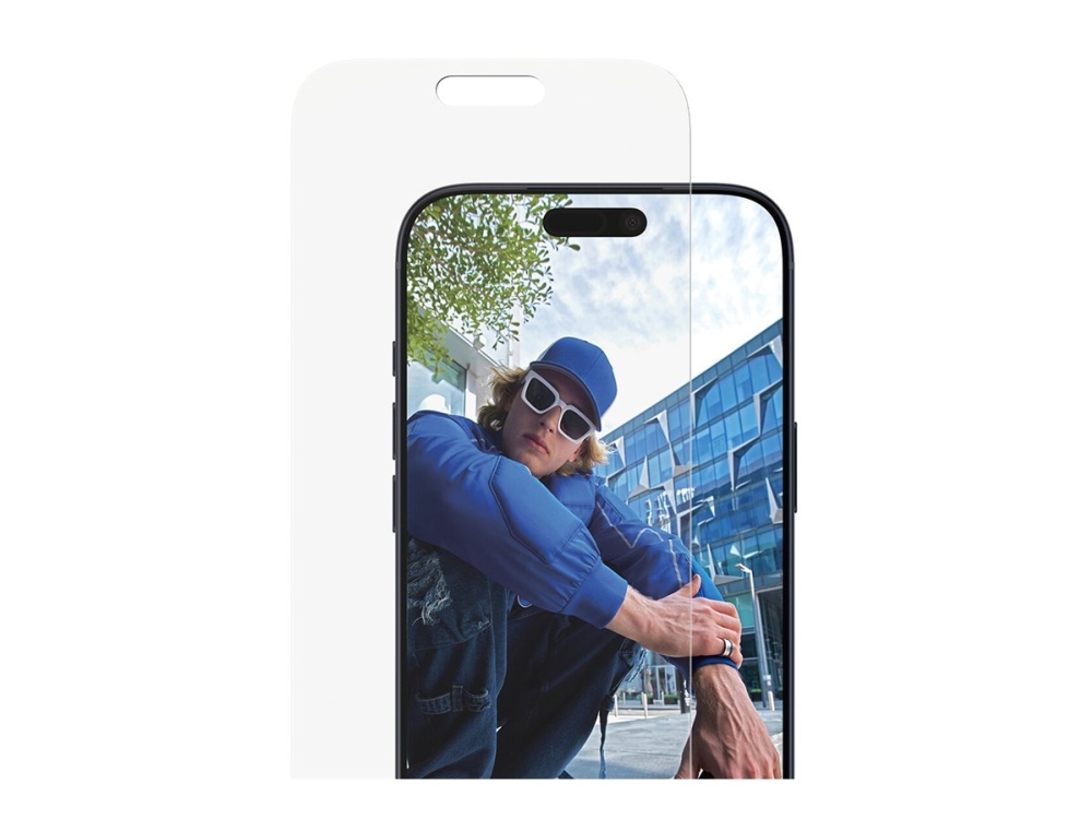 PanzerGlass - Skærmbeskytter for mobiltelefon - klassisk pasform med EasyAligner - glas - klar - for Apple iPhone 17 Pro Max