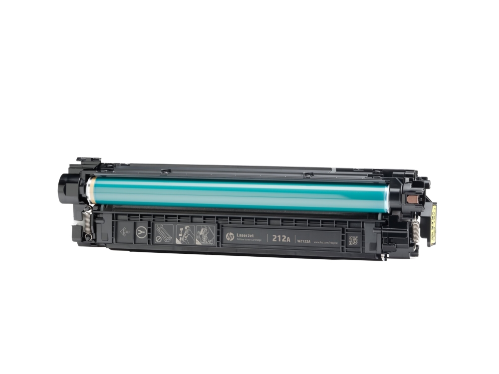 HP 212A - Gul - original - LaserJet - tonerpatron (W2122A) - for Color LaserJet Enterprise M555, MFP M578  LaserJet Enterprise Flow MFP M578