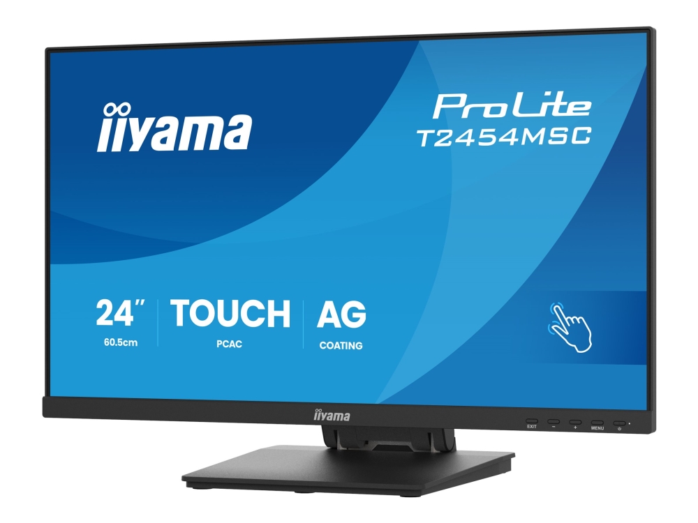 Iiyama Prolite T2454msc-B3ag Touchscreen-Monitor 23,8" Full Hd 83 Hz Ips Schwarz