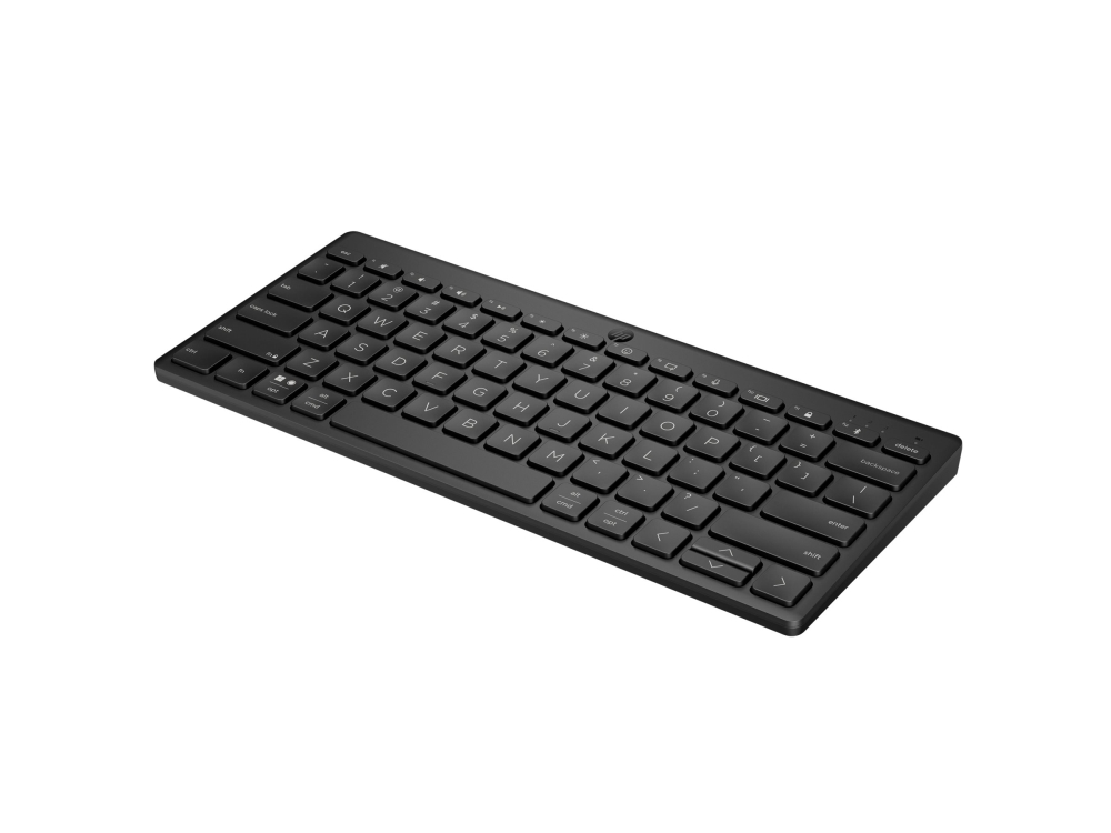 Hp 355 Kompakte Bluetooth-Tastatur Für Mehrere Geräte, Kabellos, Bluetooth, Mechanischer Switch, Schwarz