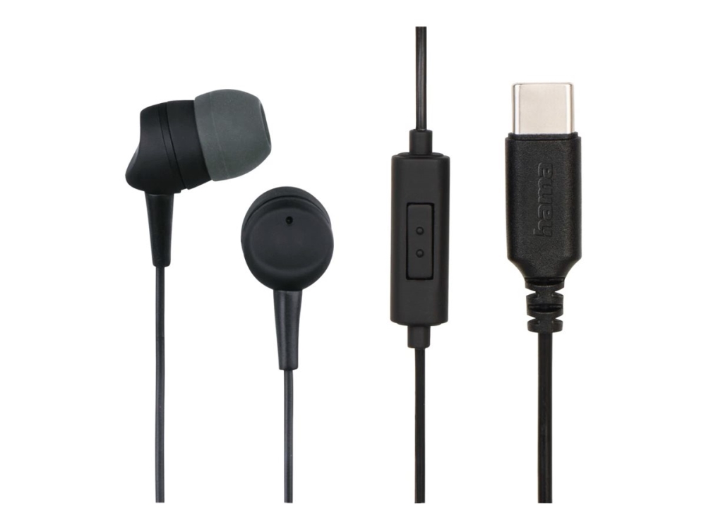 Hama In-Ear-Hovedtelefoner Usb C Sort