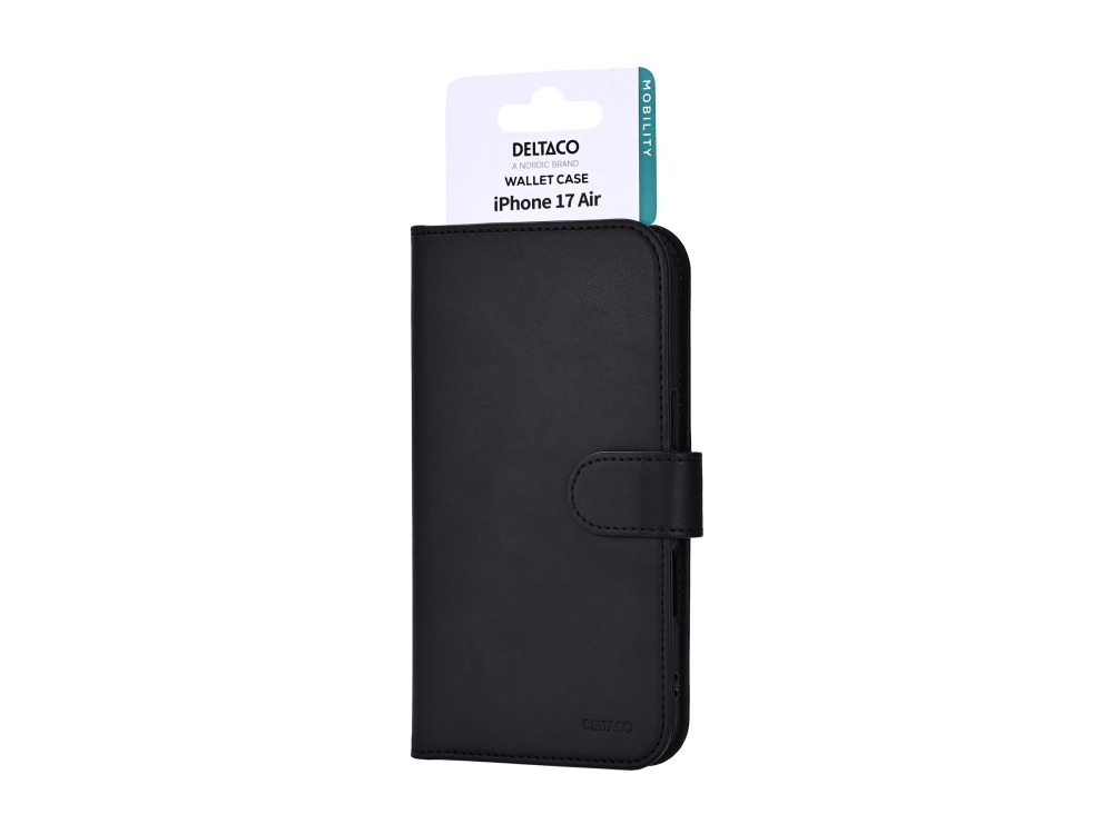 Deltaco Mcase-Wipn17air, Folio, Apple, Iphone 17 Air, Black