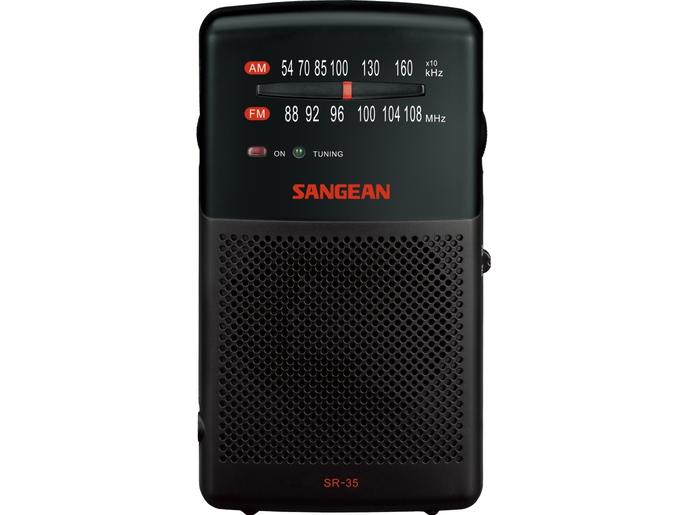 Sangean Pocket 100, Bärbar, AM, FM, Svart | TV, Ljud & Bild - Stereo - Radio (DAB och FM) | GameStuff