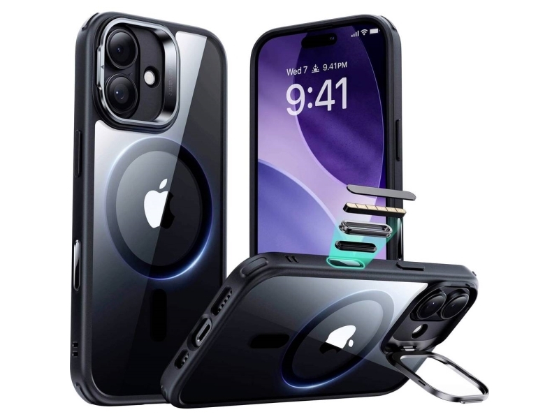 Esr Case Apple Iphone 17 Sort, Transparent Magsafe-Kompatibel 1A86500301
