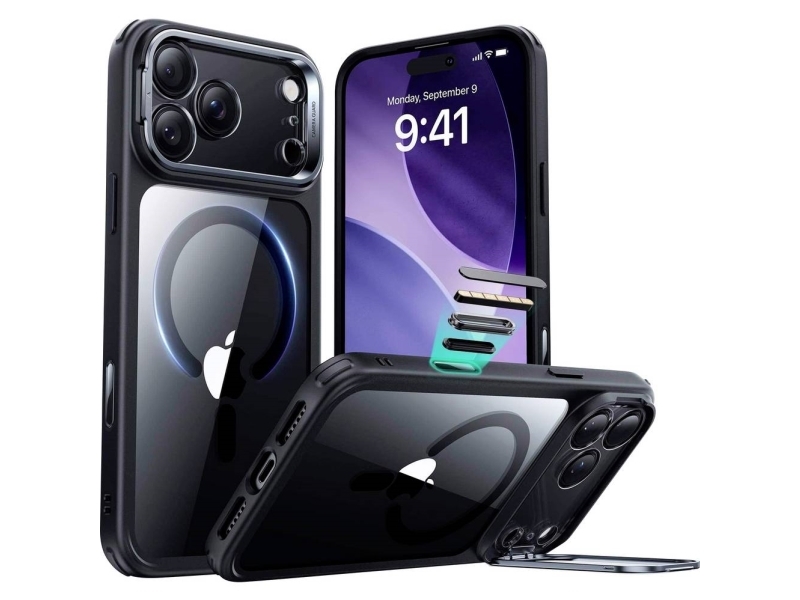 Esr Case Apple Iphone 17 Pro Sort, Transparent 1A86700301