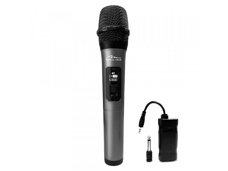 Media Tech Belaidis Mikrofonas Garsiakalbiams Karaoke Mic Hero Wireless Mt398.