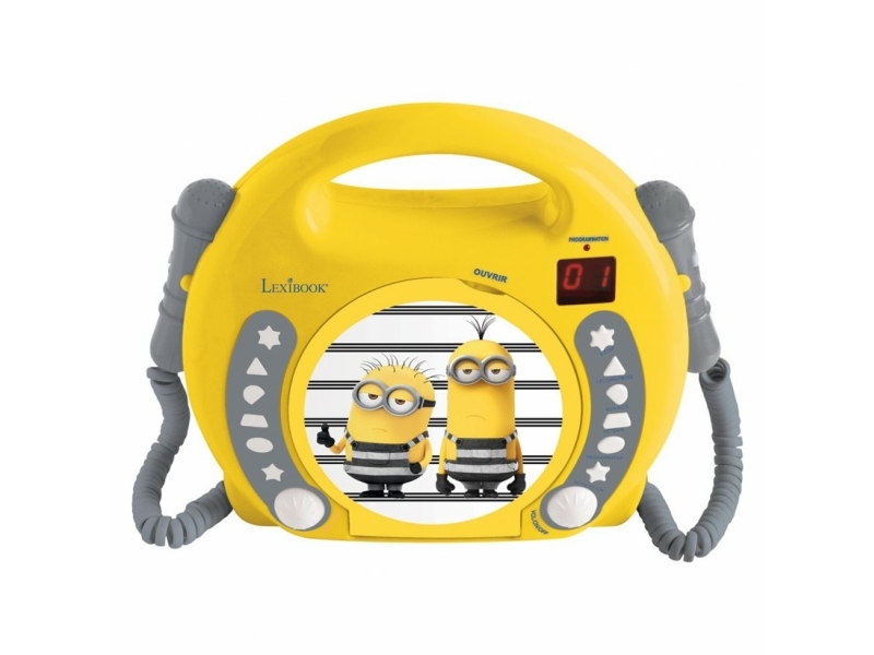 Lexibook RCDK100DES, Childrens CD Player, 3 År, Grå, Gul | TV, Ljud & Bild - Stereo - CD-spelare | GameStuff