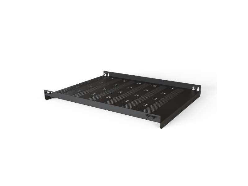 Schroff 19'' Stationær Hylde - 19"Fachb.Stat. 800T Ral7021 (21130305)