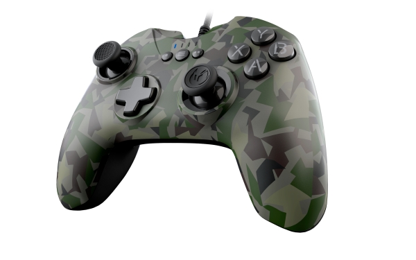 Nacon Gc-100 Waldtarn, Gamepad, Pc, D-Mat, Tastenmenü, Kabelgebunden, Usb, Camouflage