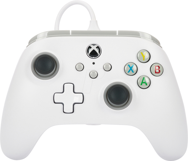 PowerA trådbunden handkontroll för Xbox Series XS - vit, Spelplatta, PC, Xbox One, Xbox Series S, Xbox Series X, Analog, Kabel, USB, USB Type-C | Spel - Joystick och spelkontroller - Xbox Controller | GameStuff