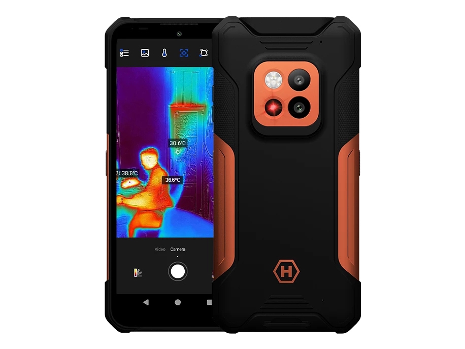 Hammer Construction 2 Thermal 5G, 16,7 Cm (6.58"), 8 Gb, 256 Gb, 108 Mp, Android 14, Sort
