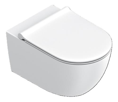 CATALANO SFERA55 vægtoilet 550x350. Mat hvid. Skjult montering uden skyllekant. Silentech skyl.