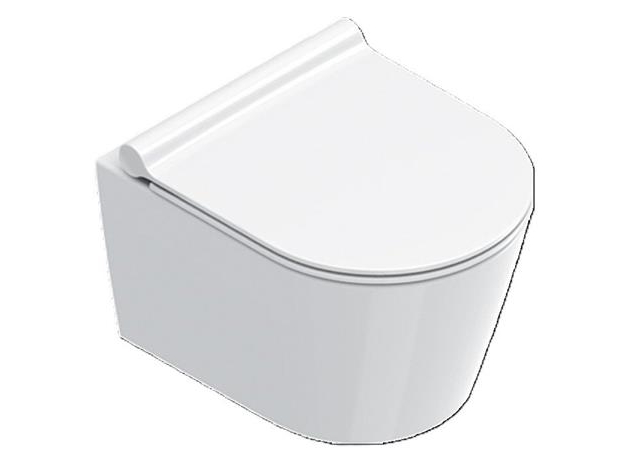 Catalano ZERO46 vægtoilet - 46x35 bolteafstand 180mm, skjult montering uden skyllekant