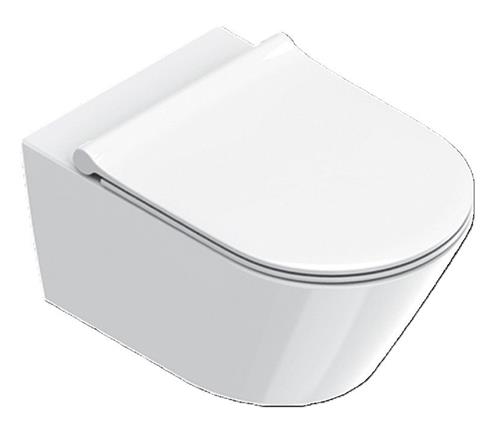 Catalano ZERO55 vægtoilet - 55x35 bolteafstand 180mm, skjult montering uden skyllekant