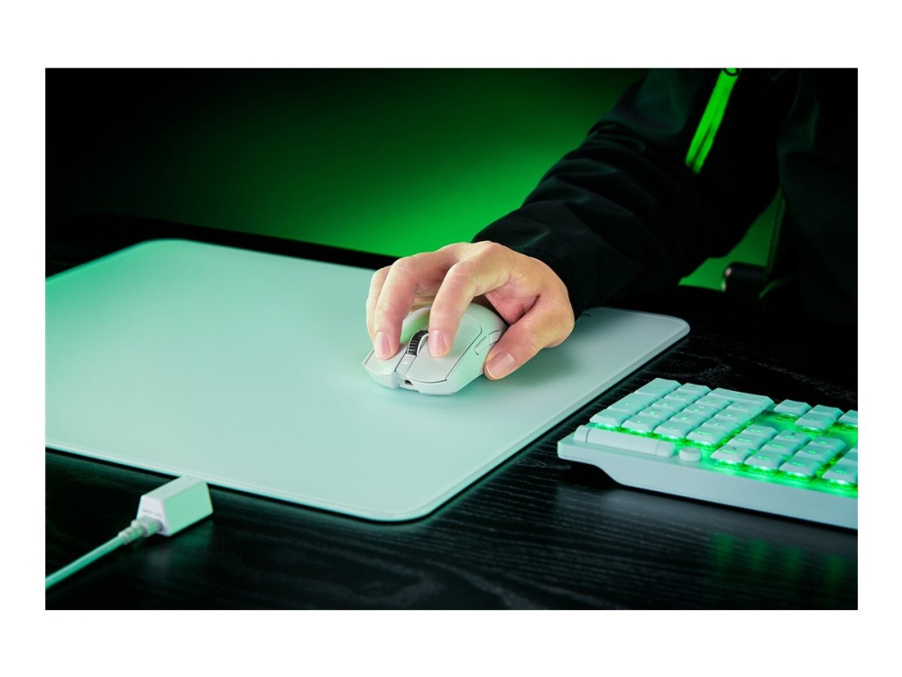 Razer Viper V3 Pro - Mus - Højrehåndet - Optisk - 6 Knapper - Kablet, Trådløs - Usb - Hvid