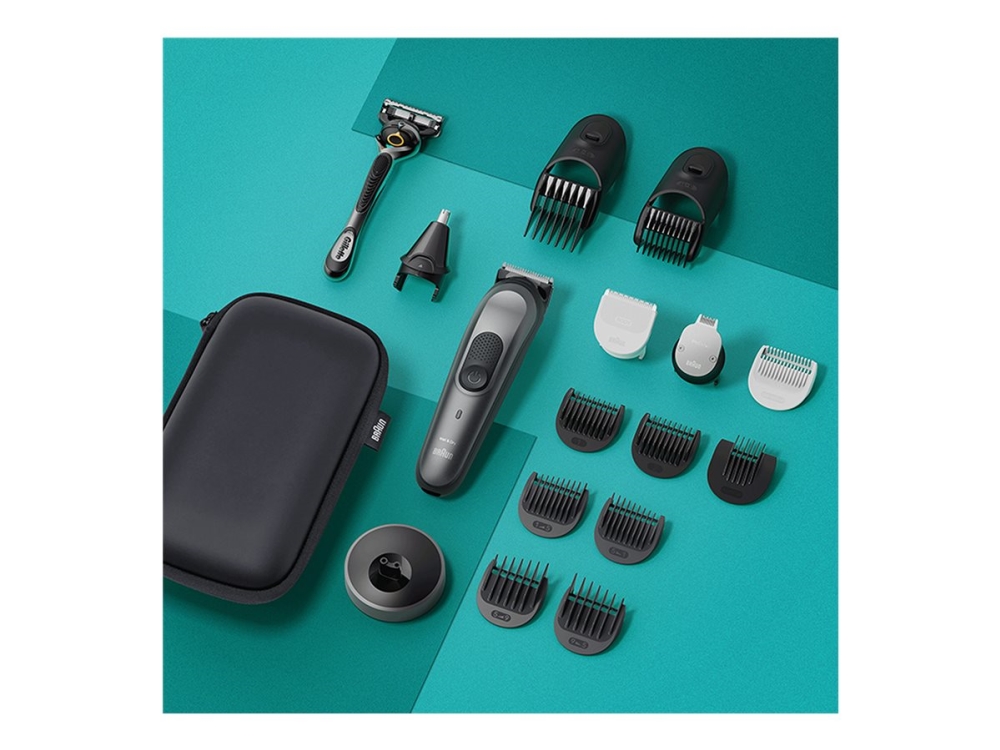 Braun All-in-One Style Kit 7 MGK7491 - Trimmer - sladdlös - grå | Hårvård - Skägg- / Hårtrimmer - Skäggtrimmer | GameStuff