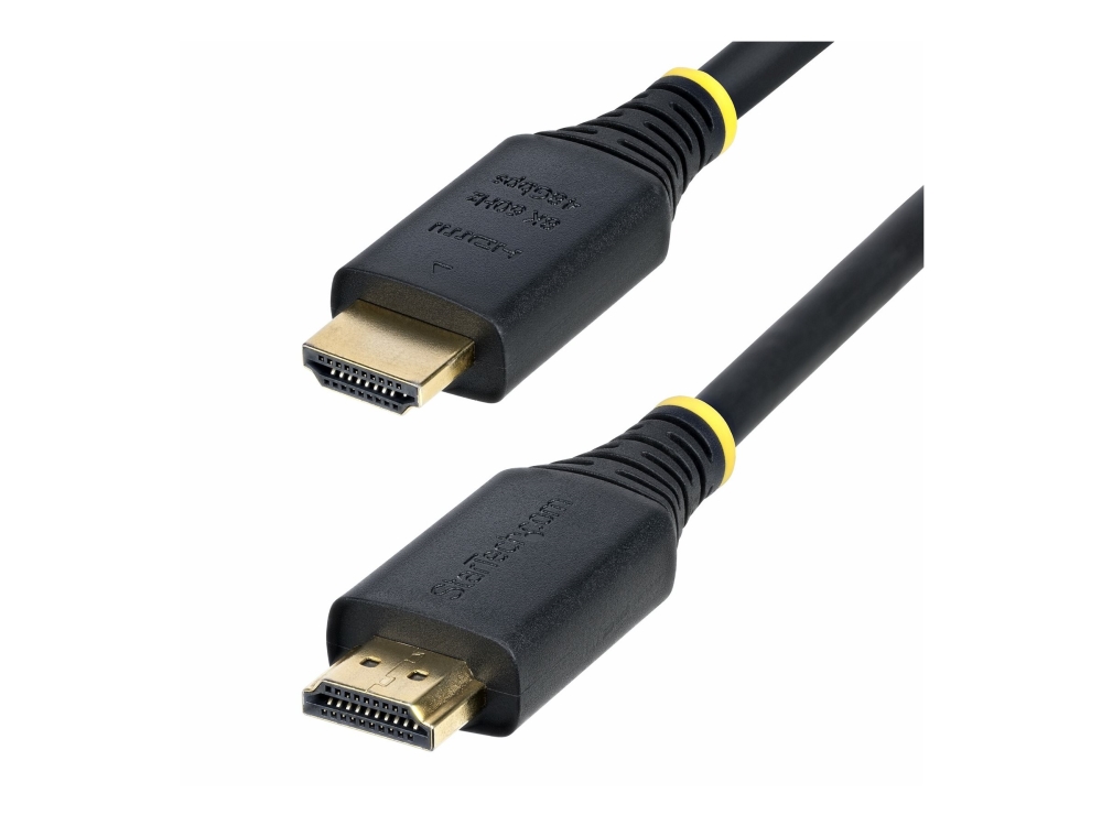 Startech.Com Hdmi21-Cbl-8K60-50Cm, 0.5 M, Hdmi Type A (Standard), Hdmi Type A (Standard), 48 Gbit/S, Audio Return Channel (Arc), Black