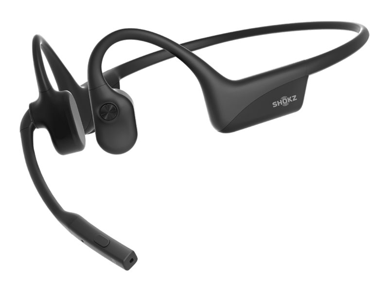 Shokz Opencomm2 Knochenschall-Headset Bluetooth, Industrie, Schwarz