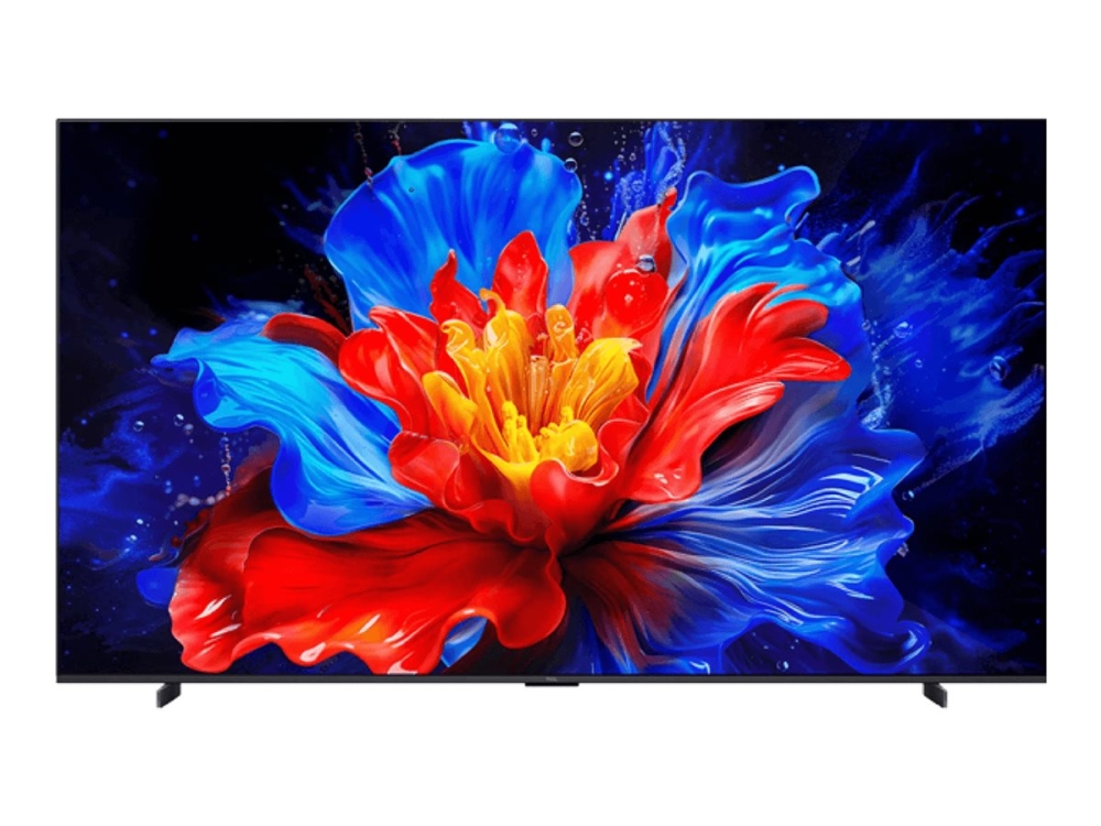 TCL 98P8K - 98 Diagonal klasse (97.5 til at se) - P8K Series LED-bagbelyst LCD TV - QLED - Smart TV - Google TV - 4K UHD (2160p) 3840 x 2160 - HDR - Quantum Dot - børstet aluminium
