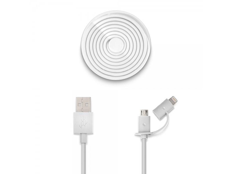 Usbepower Duo Cable - White