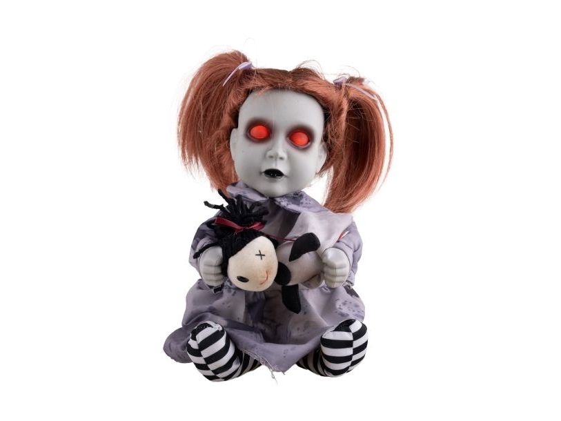 Gruselige Puppe Mit Puppe