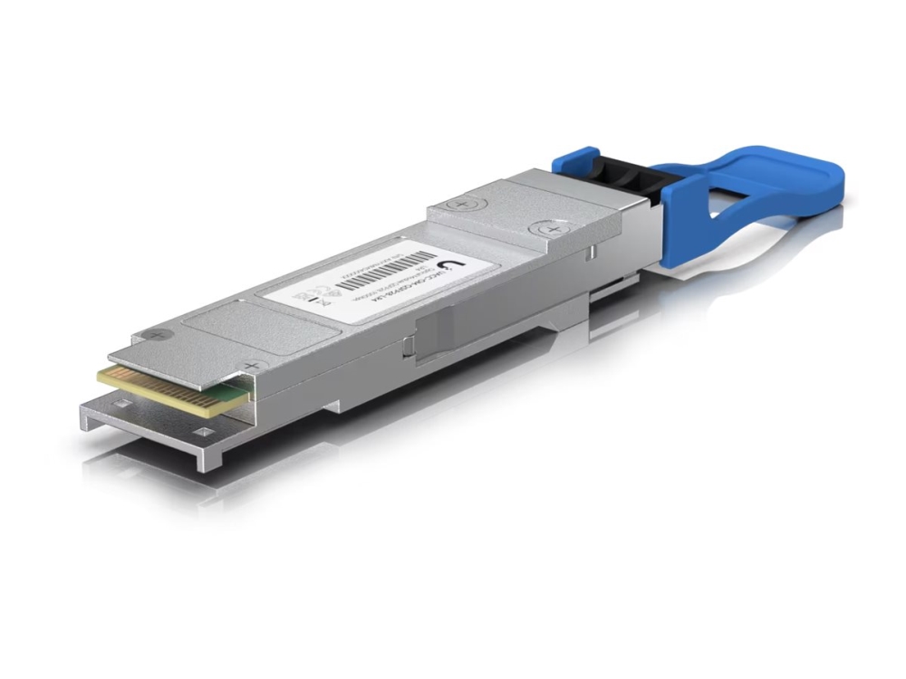 Ubiquiti UniFi - QSFP28 sändar-/mottagarmodul - 100GbE - 100GBase-LR4 - LC/UPC enkelläge - upp till 10 km - 1295 nm / 1300 nm / 1304 nm / 1309 nm (TX) / 1295 nm / 1300 nm / 1304 nm / 1309 nm (RX) | Datortillbehör - Nätverk - Transceivrar | GameStuff