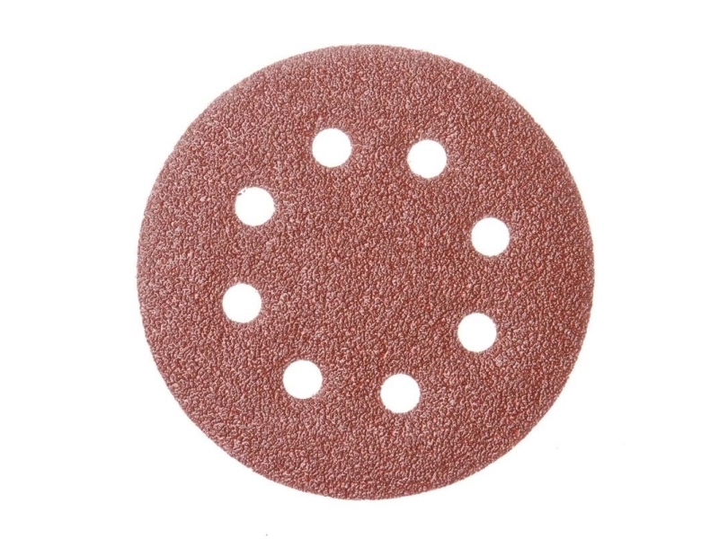 Monroe Schleifscheiben 8 Löcher No100 D125 (5 Stk.)
