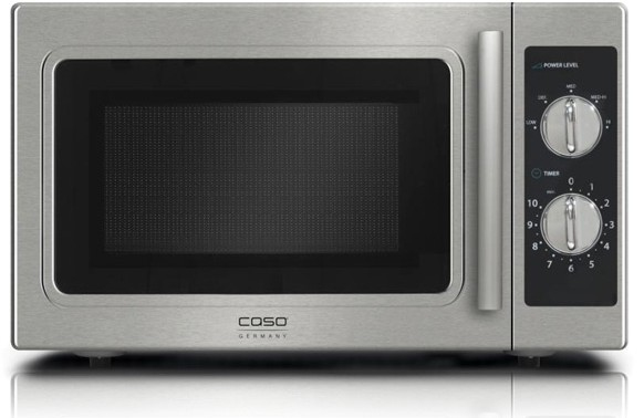 Caso Cm 1000, Bordplade, Grill Mikroovn, 29 L, 1000 W, Dreje, Sort, Rustfrit Stål