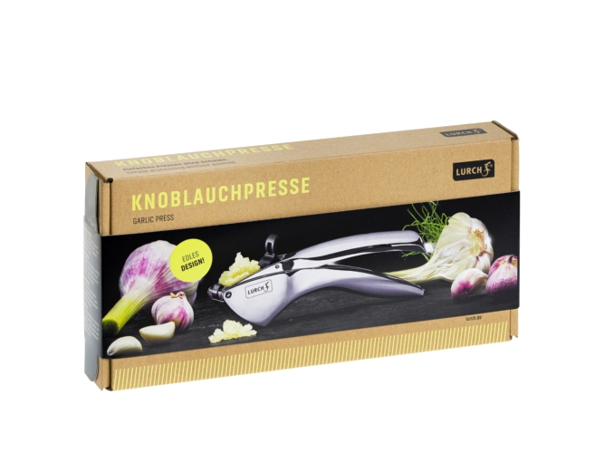 Lurch 221400, Håndtag til hvidløgspresser, Aluminium, Rustfrit stål, Aluminium