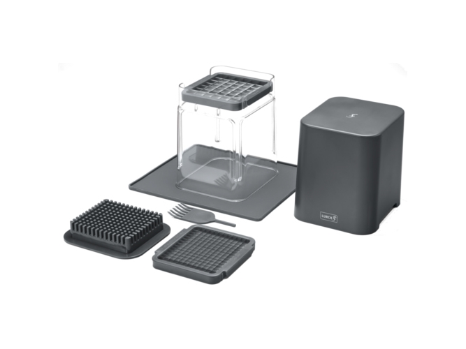 Lurch 220820, Grå, Plast, Rostfritt stål, 19,5 x 22,5 mm, 170 mm, 140 mm | Köksapparater - Köksmaskiner - Matberedare | GameStuff