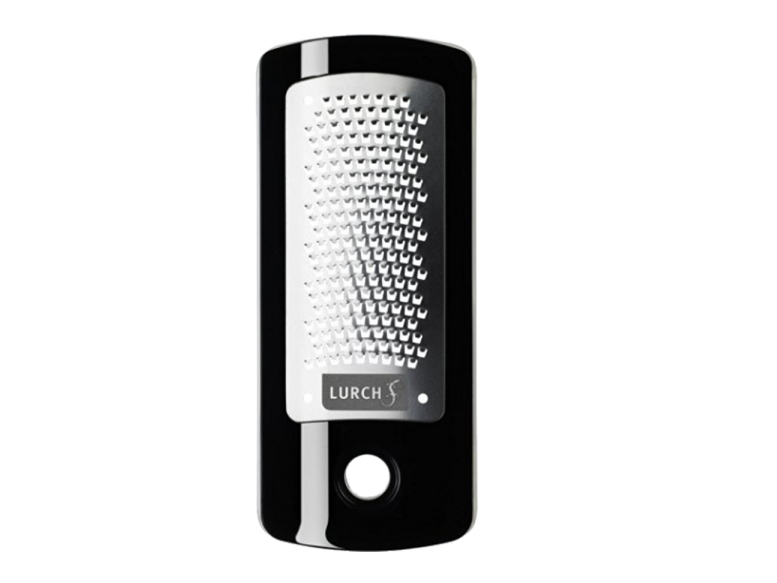 Lurch 220441, Platt rivjärn, Svart, Rostfritt stål, Plast, Rostfritt stål, Hängögla, 25 mm, 45 mm | Köksutrustning - Köksredskap - Rivjärn | GameStuff