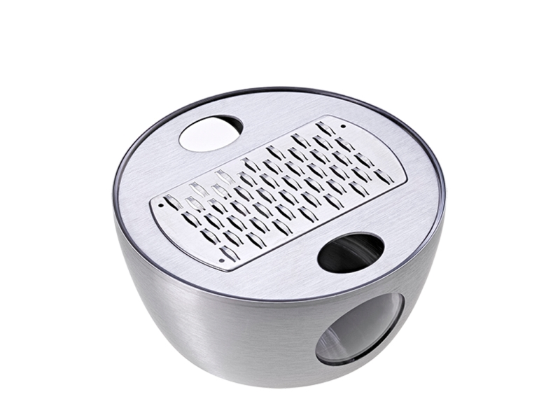 Lurch 220272, Platt rivjärn, Svart, Plast, Rostfritt stål, 18/10 Cr.Ni. Stainless Steel, 13,5 cm, 70 mm | Köksutrustning - Köksredskap - Rivjärn | GameStuff