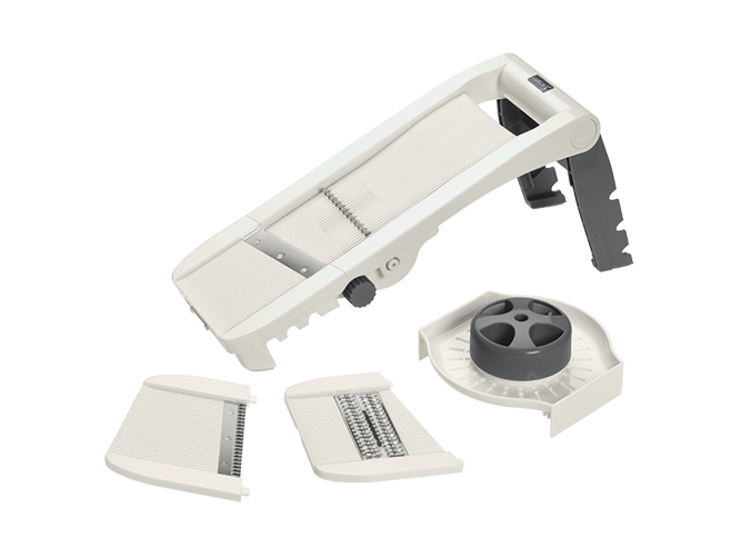 Lurch 10214, Grå, Vit, Plast, Rostfritt stål, 110 mm, 155 mm, 340 mm | Köksutrustning - Köksredskap - Rivjärn | GameStuff